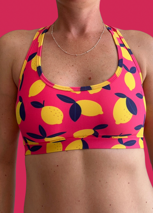 LEMON RACER BACK BRA SMALL