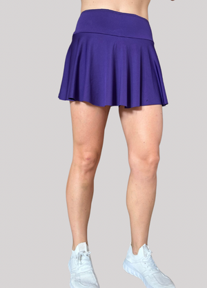 PURPLE CIRCLE SKORT STOCK