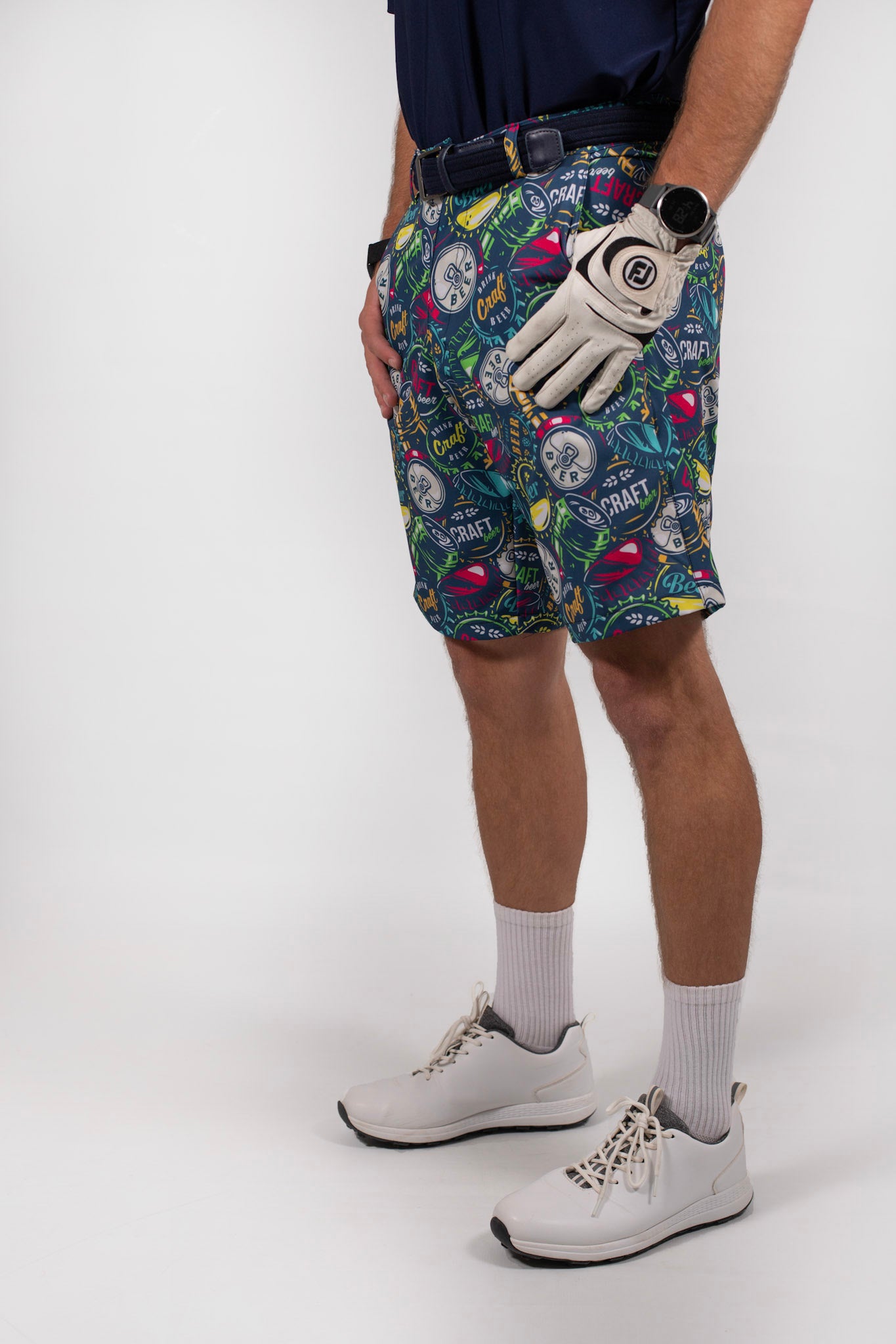 BOTTLE CAP GOLF SHORTS