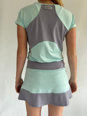 MINT AND GREY SKORT SMALL