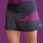 BLACK/PURPLE SKORT SMALL