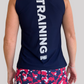 F45 TRAINING NAVY LADIES TEE