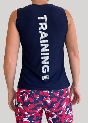 F45 TRAINING NAVY LADIES TEE