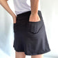 BLACK GOLF SKIRT MEDIUM