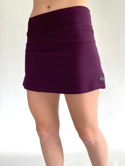 PURPLE FRILL SKORT MEDIUM