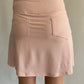 PLAIN PINK GOLF SKORT